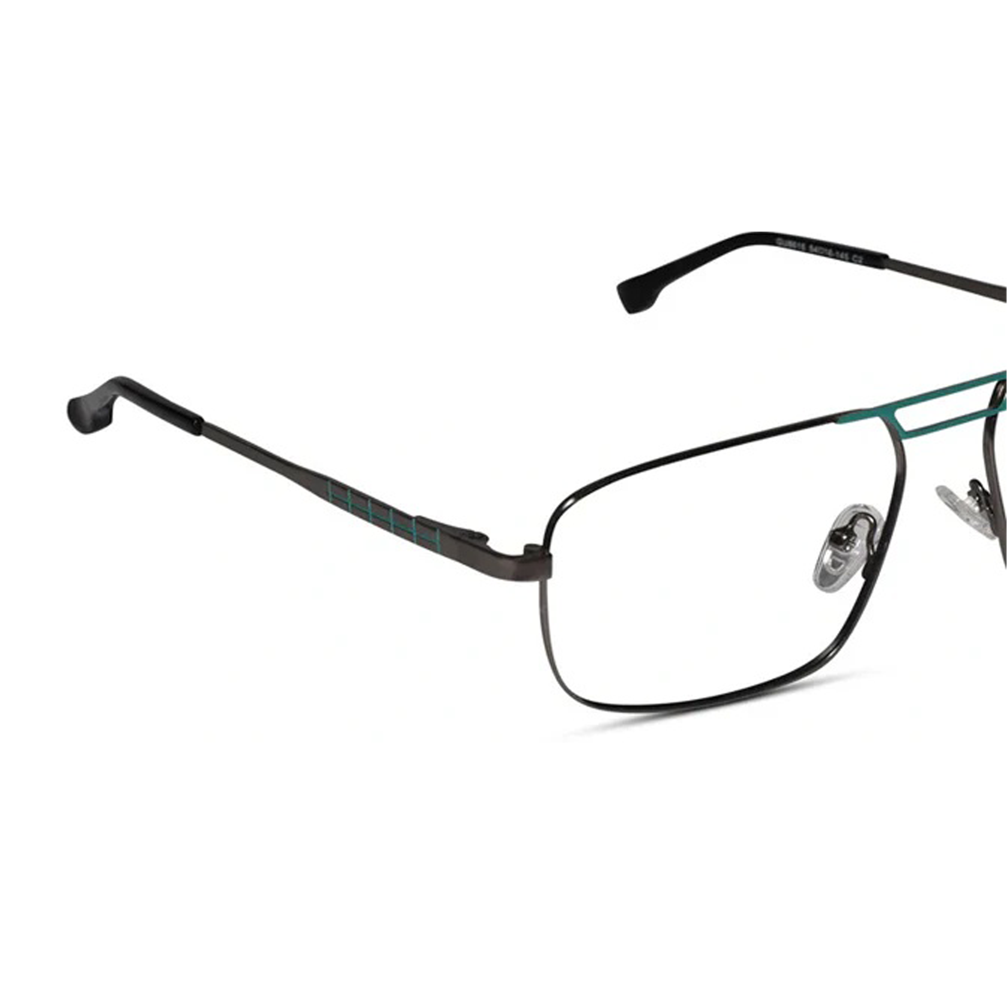 Grey Aviator Eyeglasses & Computer Glasses For Men ELE8615-GRY