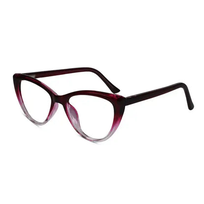 Purple Cat eye Reading Glasses For Women