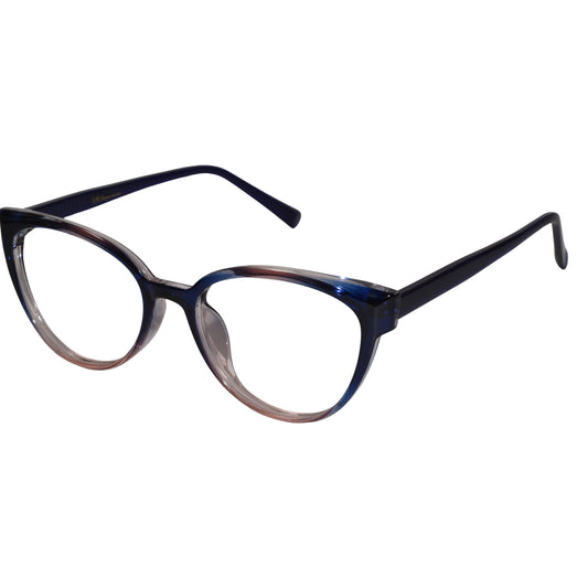 Dual Tone Cat-Eye Eyeglasses For Women