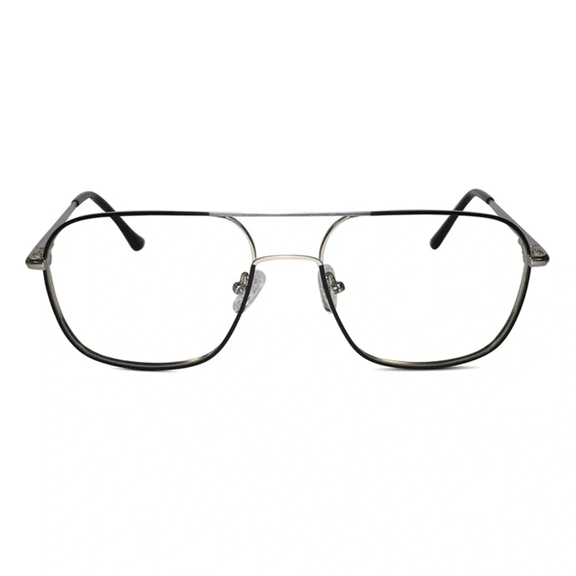 Black Aviator Eyeglasses & Computer Glasses For Men ELE9019-BLK