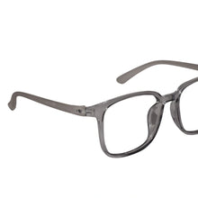 Crystal Grey Full Rim Rectangle Eyeglasses For Men & Women