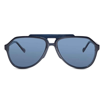 Luxury Black-blue sunglass Aviator Shape For Men
