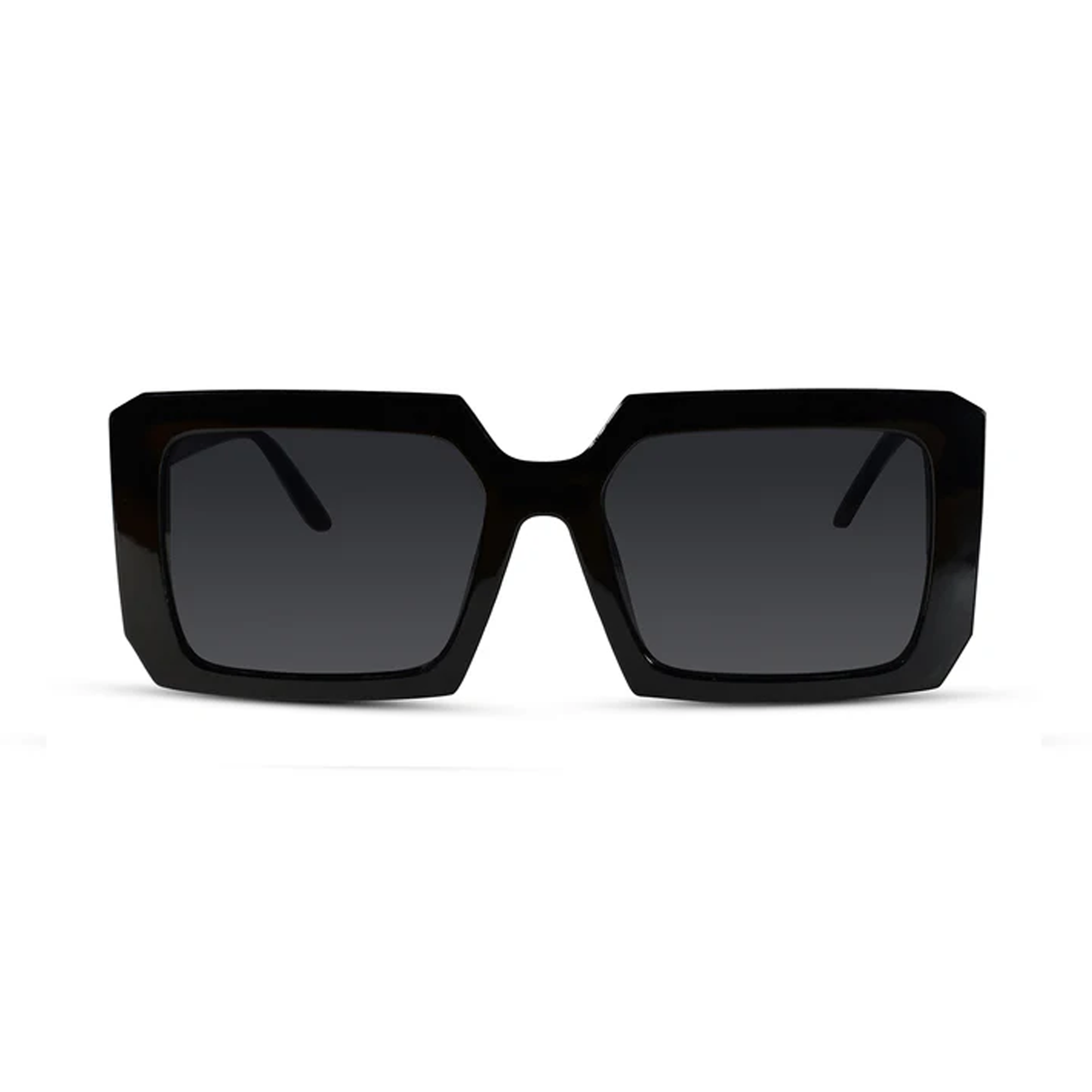 Designer Black Square Sunglasses