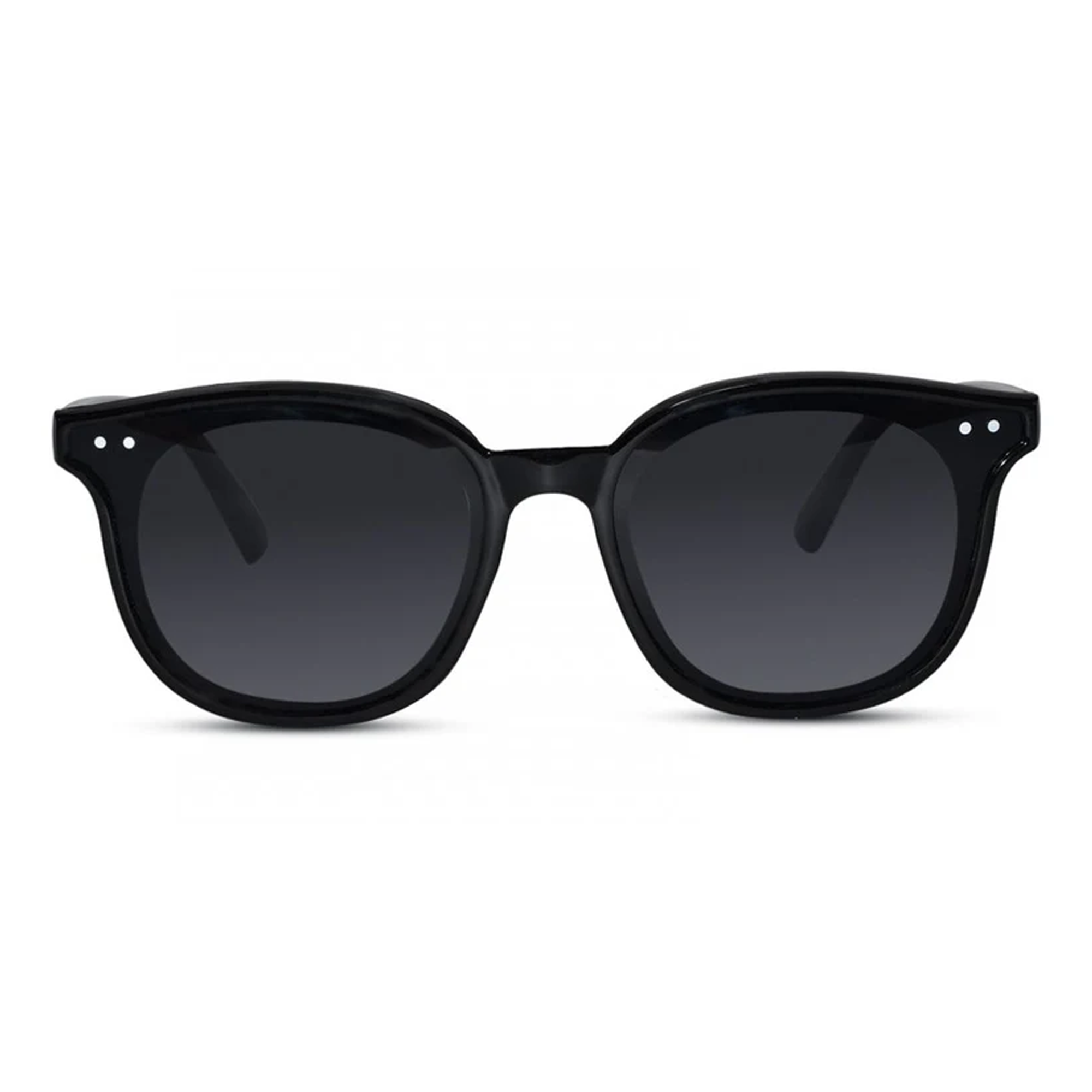 Retro Wayfarer Black Kids Sunglasses