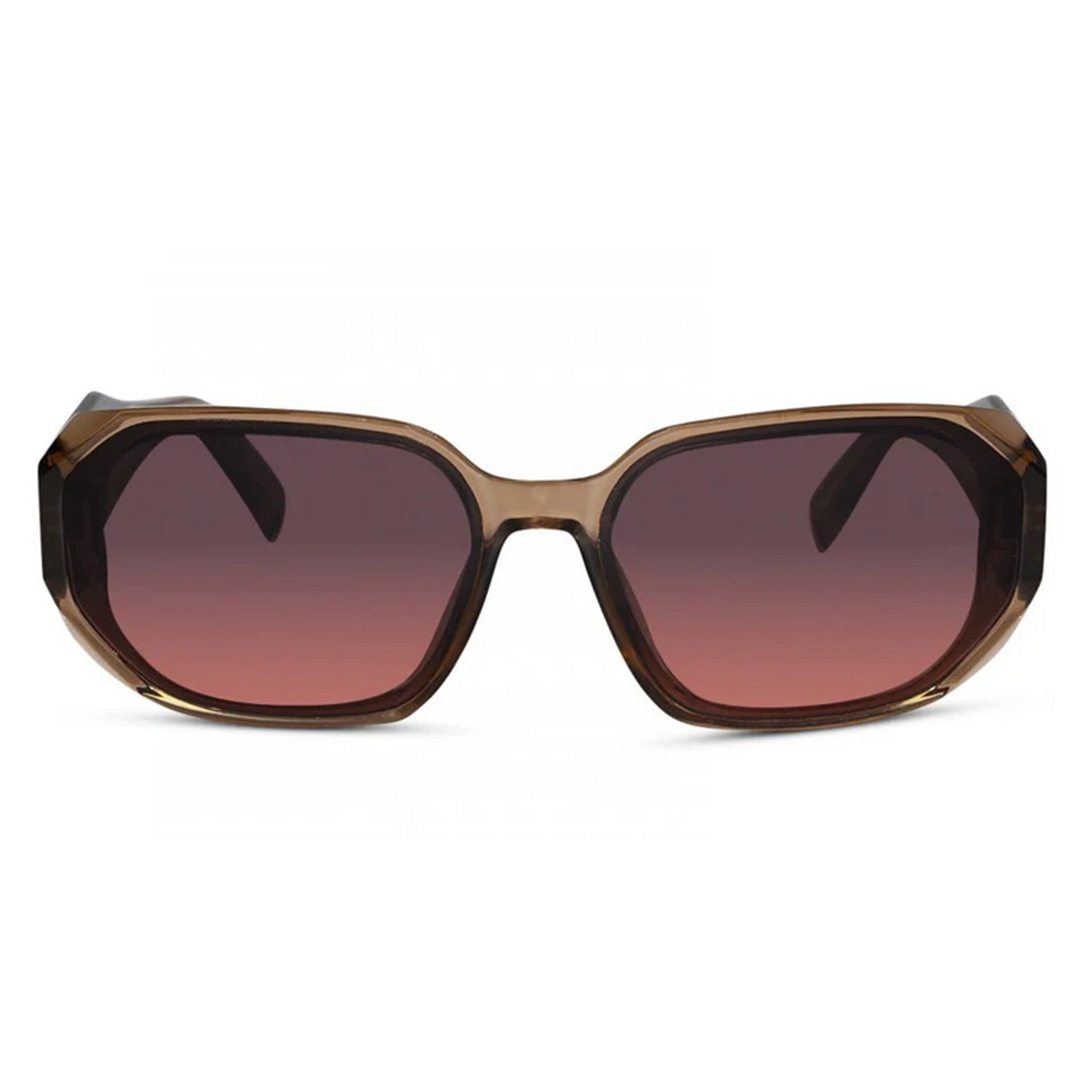 Designer Pink Rectangular Sunglasses for Women