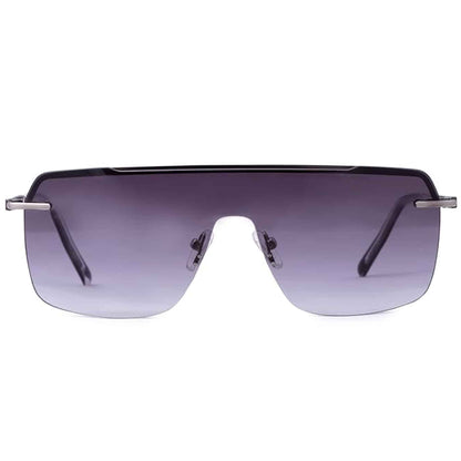 Luxury Black Rectangular sunglass For Men