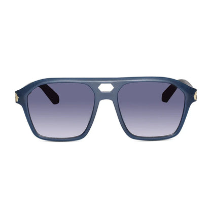 Stylish Black Marshall  Rectangular Black Sunglasses