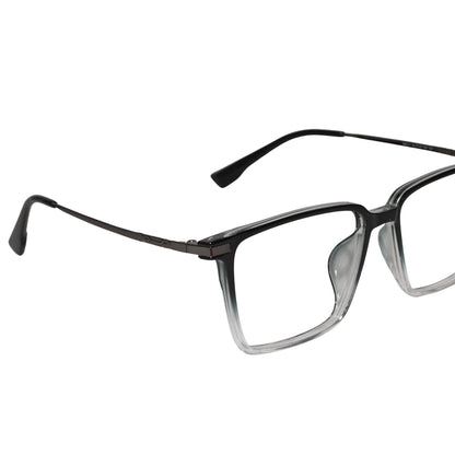 Dual-Tone Rectangular Eyeglasses For Men