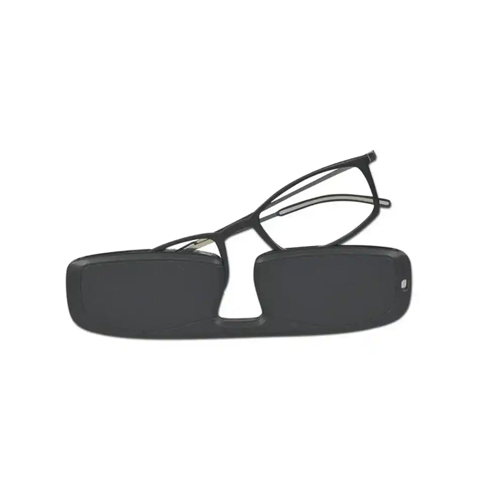 Front view of Ultra-Thin Glasses for Reading featuring a sleek Non-Allergic stainless frame desig