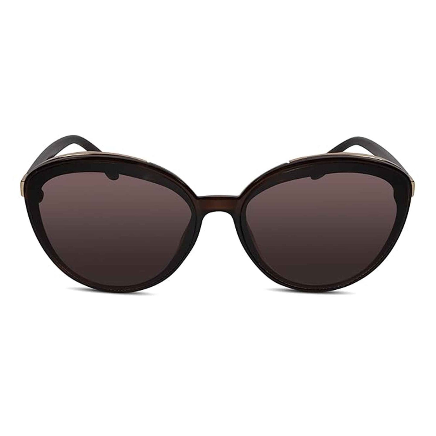 Trendy Brown Cat Eye  Sunglasses for Women