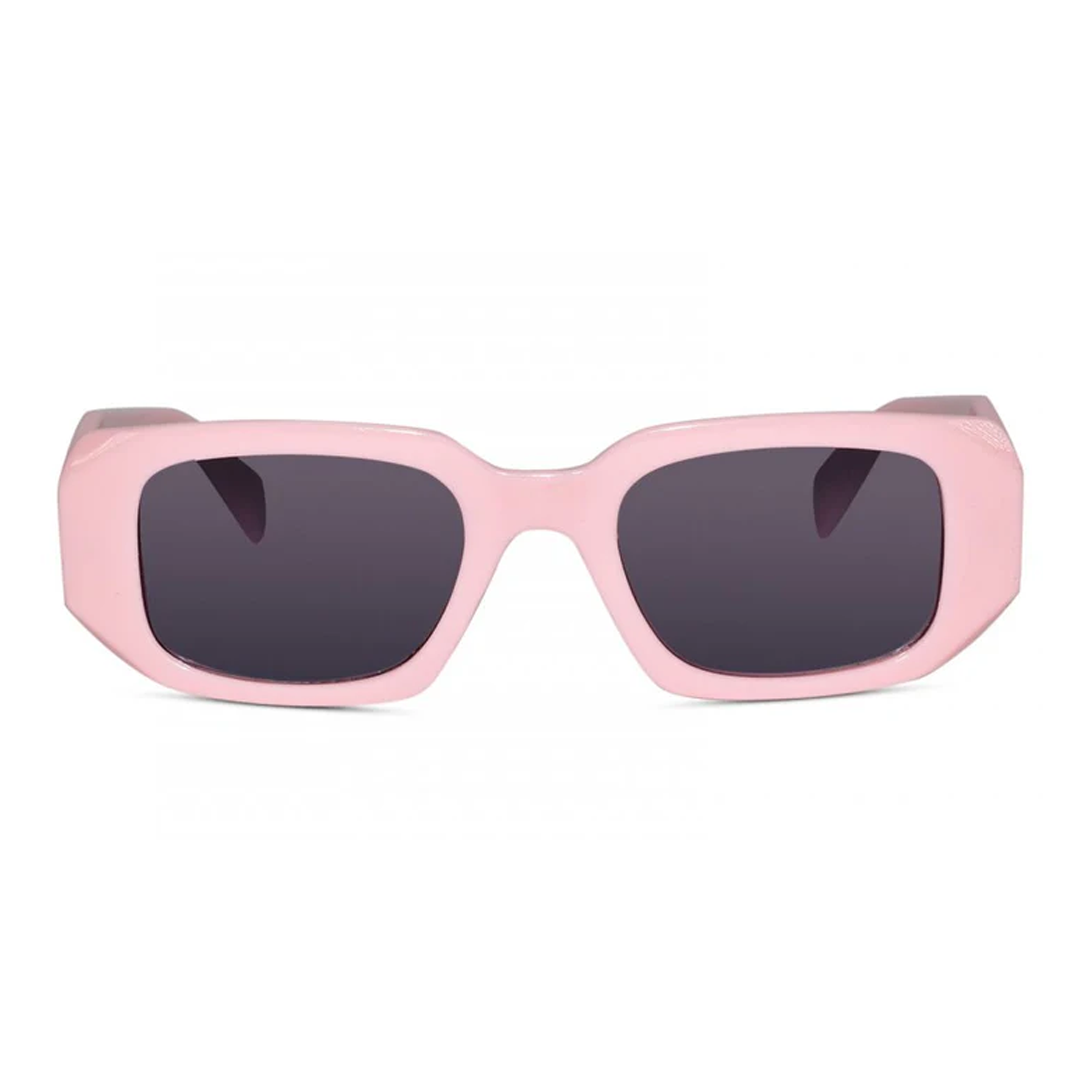 Designer Rectangular Pink Kids Sunglasses