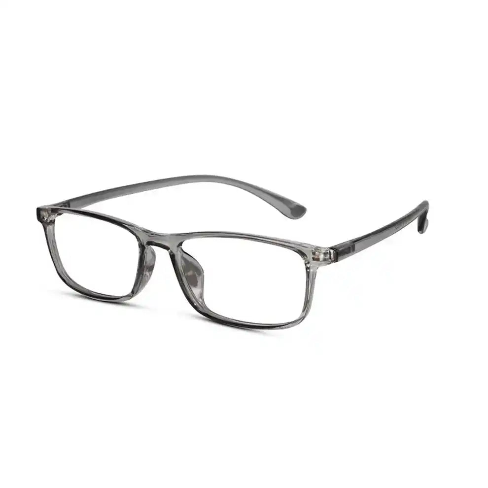 Charcoal Grey Full Rim Rectangular Reading Glasses