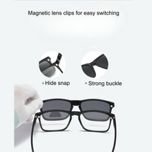 Black Clipon Eyeglasses sunglasses for Men & Women