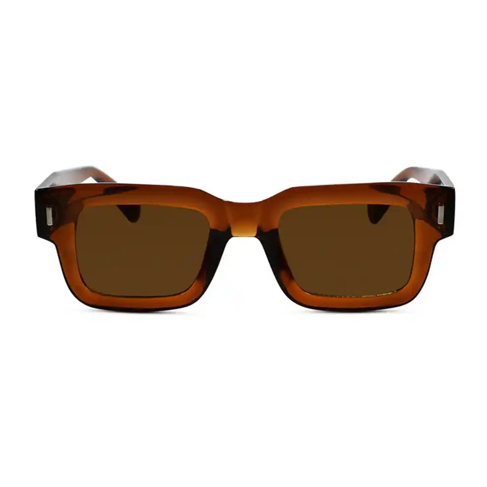 Black Blue Tint Bold Wayfarer Sunglasses