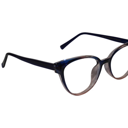 Dual Tone Cat-Eye Eyeglasses For Women