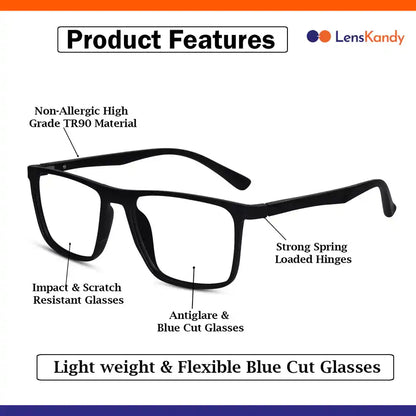 Rectangular Reading Glasses For Men & Women