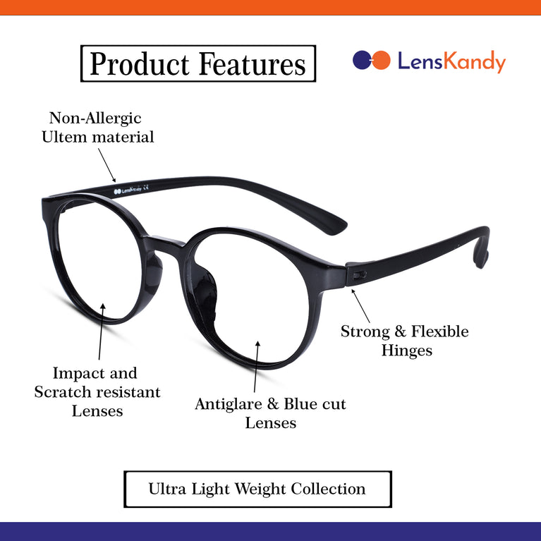 round eyeglasses & Computer glasses for men & Women