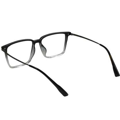 Dual-Tone Rectangular Eyeglasses For Men