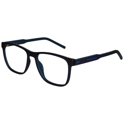 Matt Grey Rectangle Eyeglasses & Computer Glasses