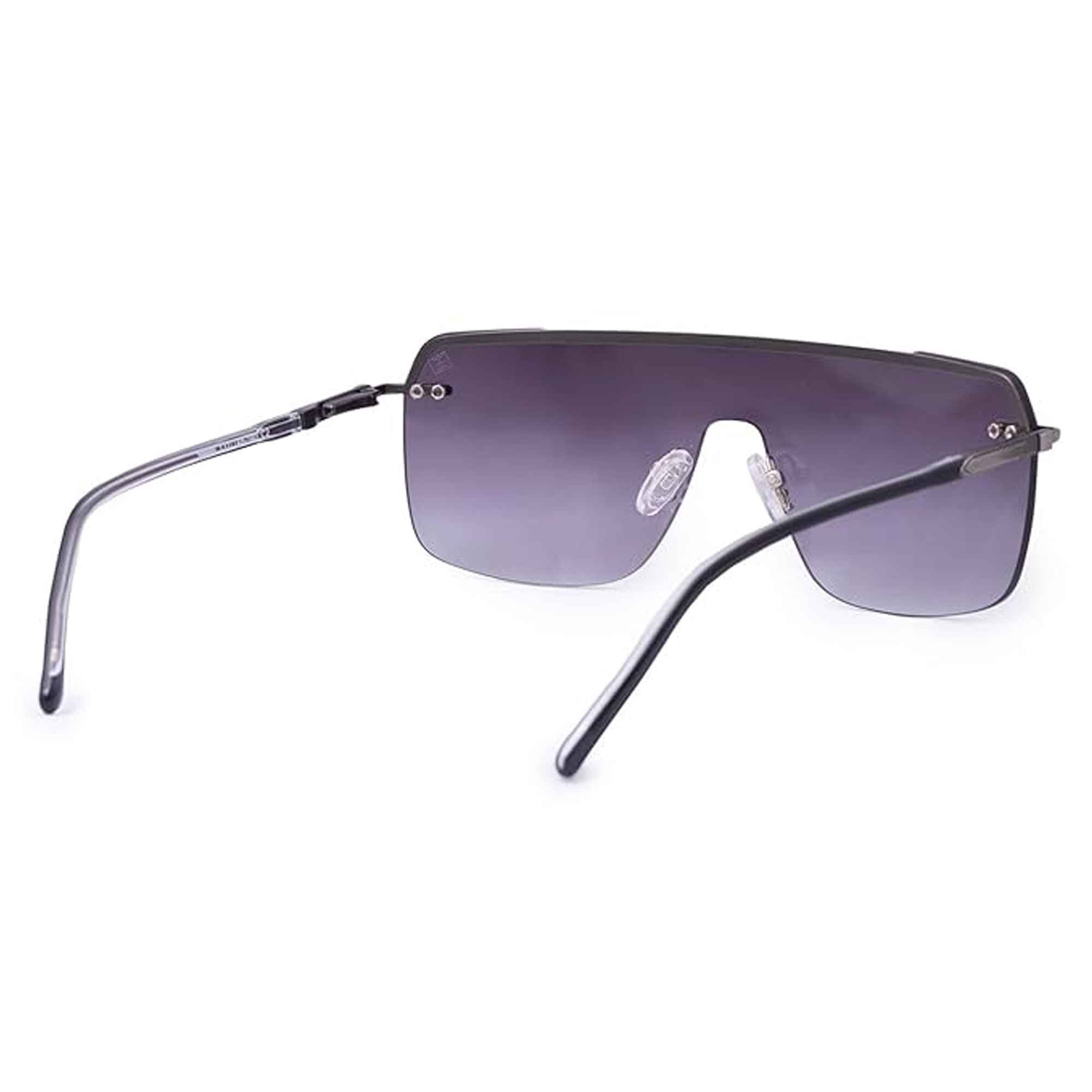 Luxury Black Rectangular sunglass For Men