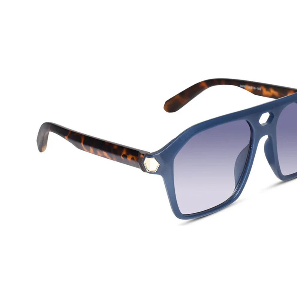 Stylish Black Marshall  Rectangular Black Sunglasses