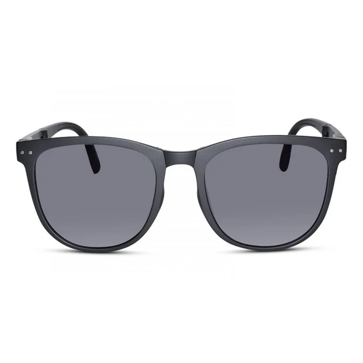 Wayfarer black foldable sunglasses For Men Women