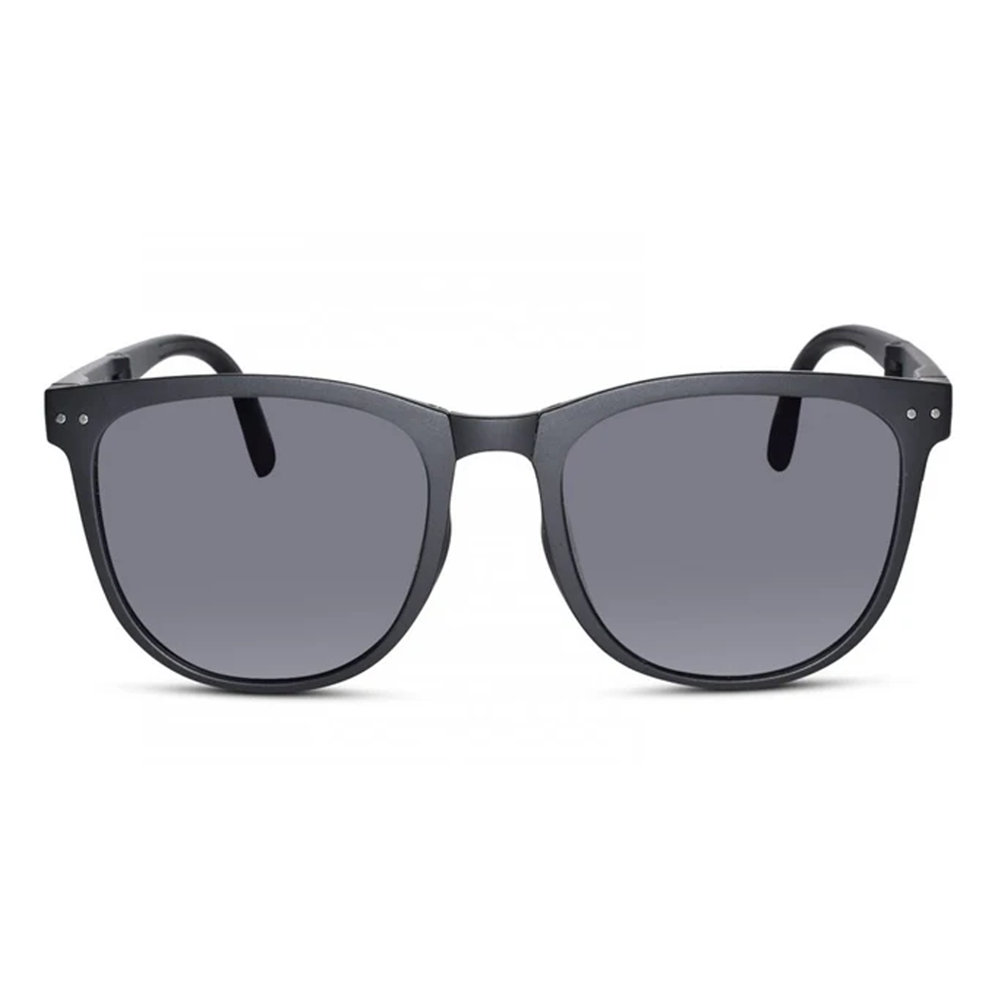 Black Matt Wayfarer Foldable Sunglasses For Men & Women LKS809-BLK