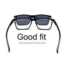 Black Clipon Eyeglasses sunglasses for Men & Women