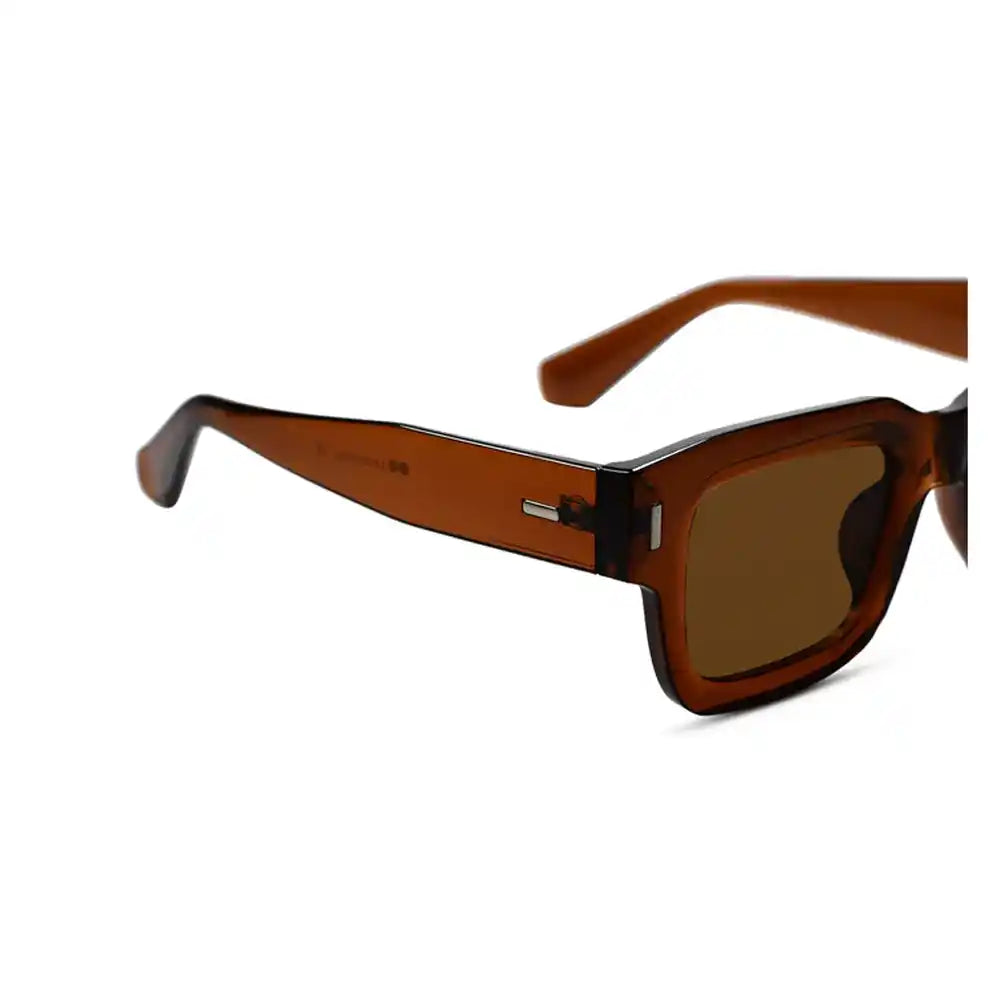 Black Blue Tint Bold Wayfarer Sunglasses