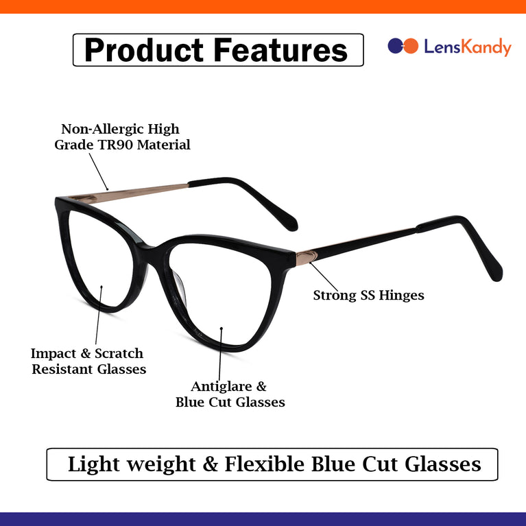 Cateye reading glasses for women