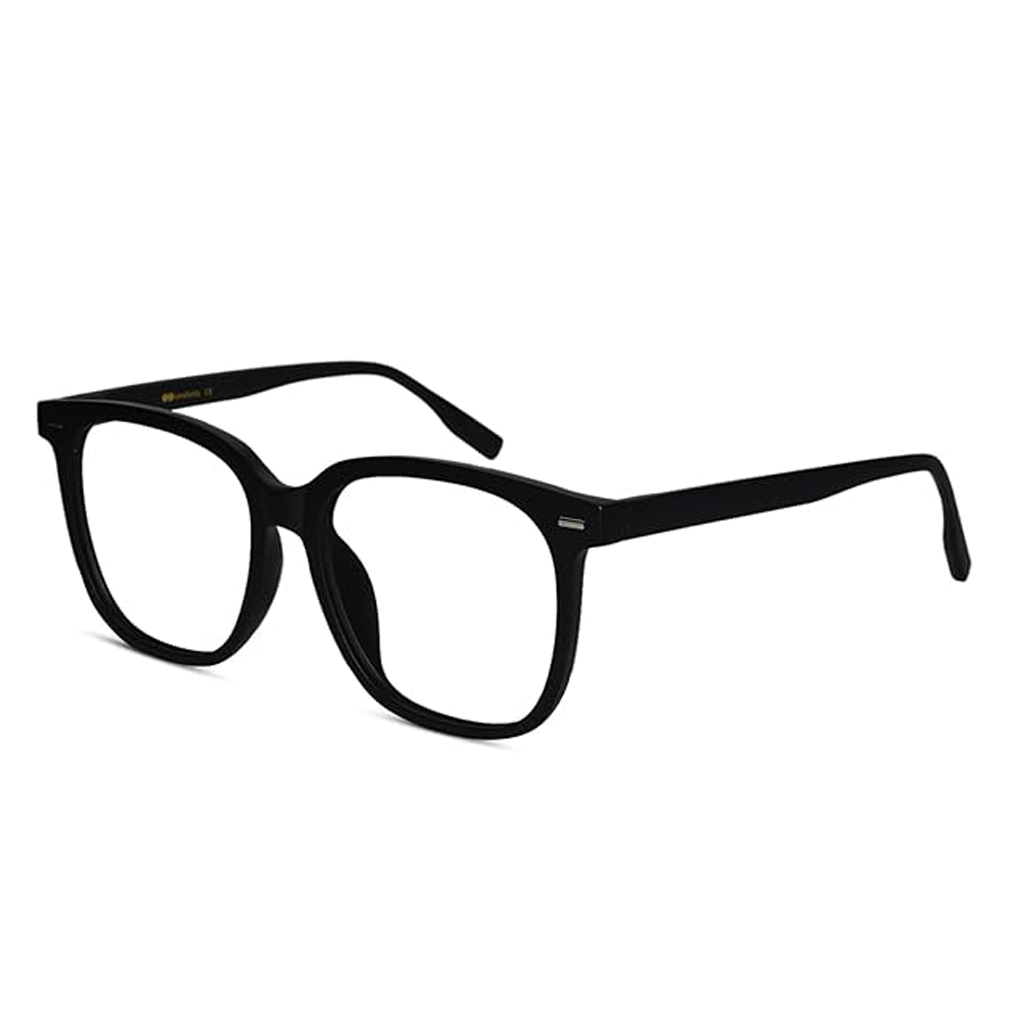Blue Cut Photochromic Lens with Anti Glare  Square Full Frame Rectangular Men LKEL170-BLK