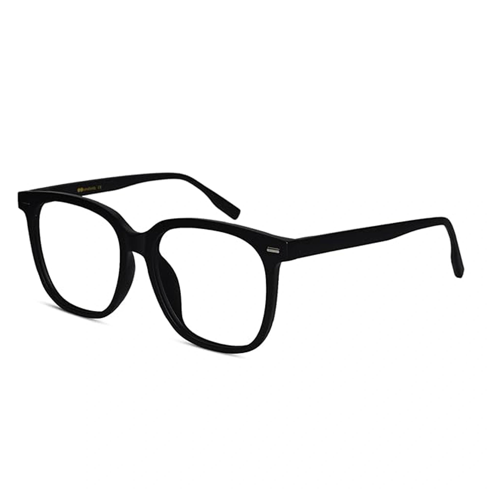 Blue Cut Photochromic Lens with Anti Glare  Square Full Frame Rectangular Men LKSL170-BLK