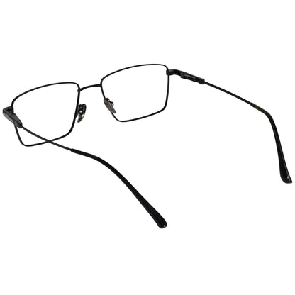 Designer Black Rectangular Eyeglasses For Men