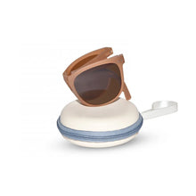 Candy | Foldable Polarized Matt Brown Sunglasses For Women & Men