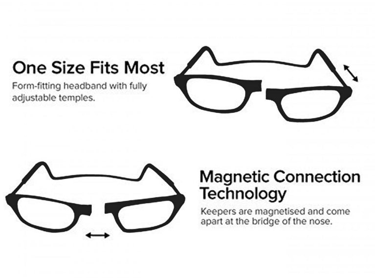 Magnetic Foldable reading glasses