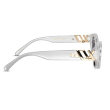 Zenith | Polarised Designer White Cateye Sunglasses for Women