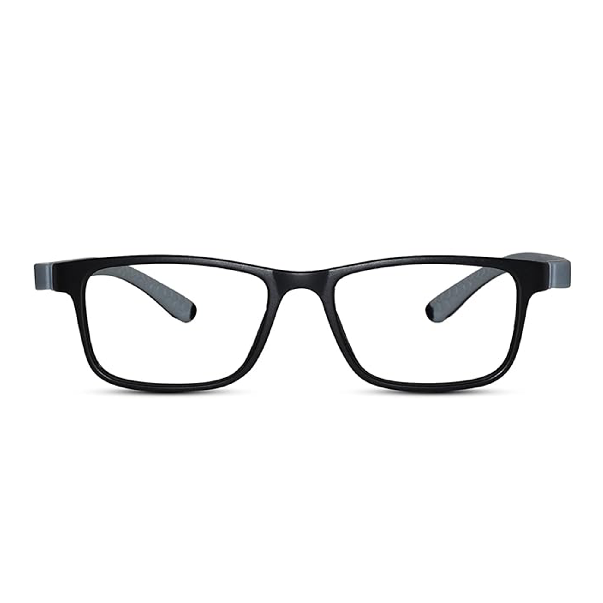 Kids Flexible Gray Computer Glasses For Kids LKEKTR52-GRAY