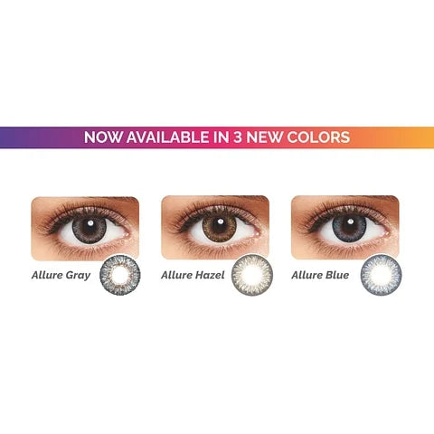Freshlook FLCC OneDay ALLURE BLUE Color Contact Lens 10 Lens Box