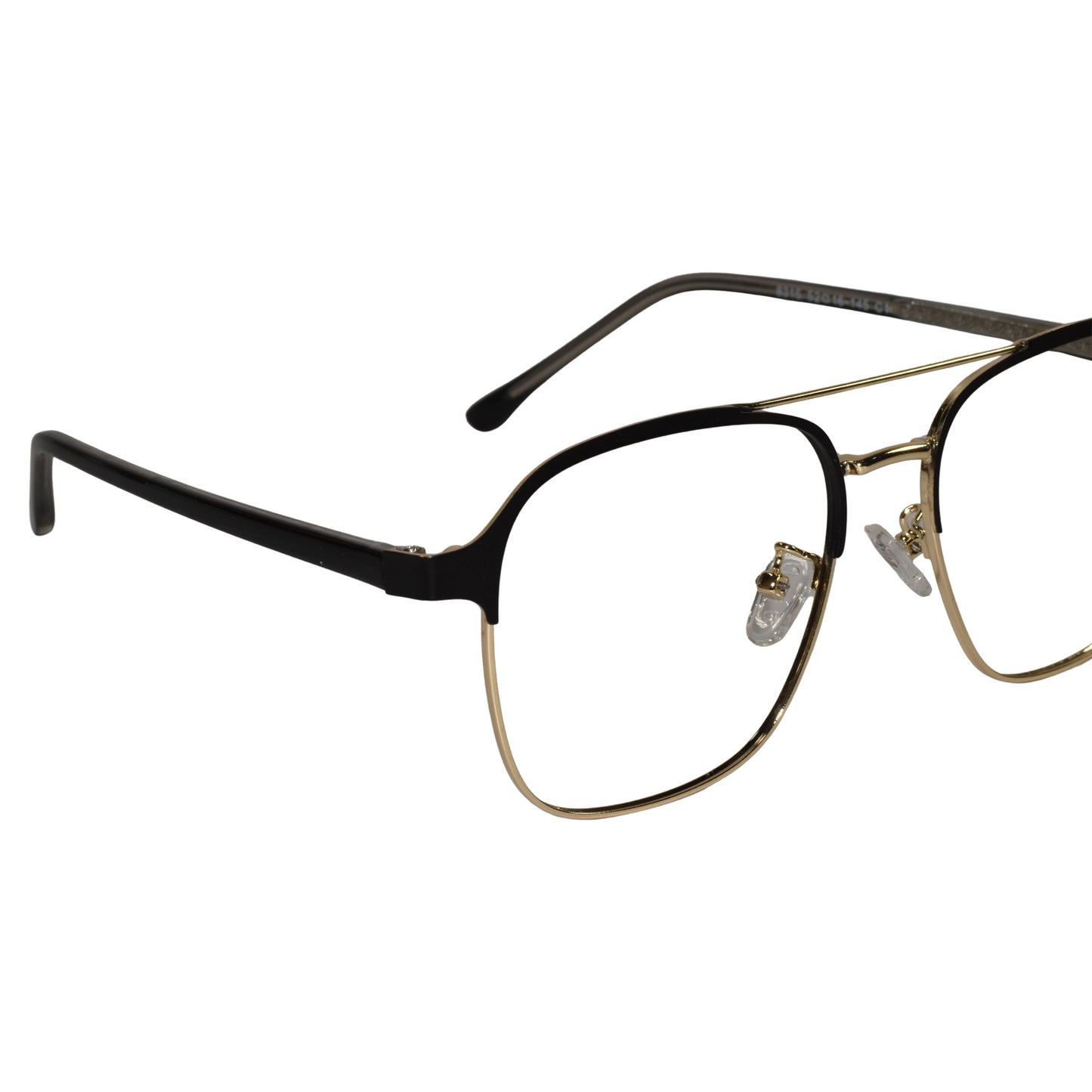 Aviator Metal Clip On Eyeglasses For Men