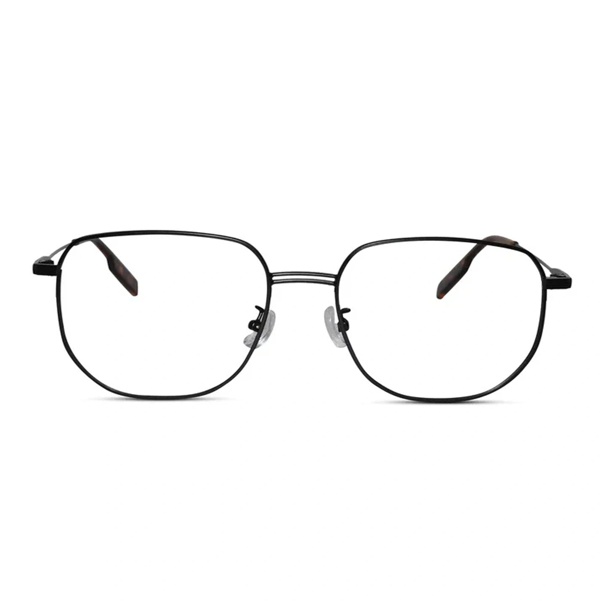 Sleek Black Oversize Eyeglasses For Women LKS5558-BLK