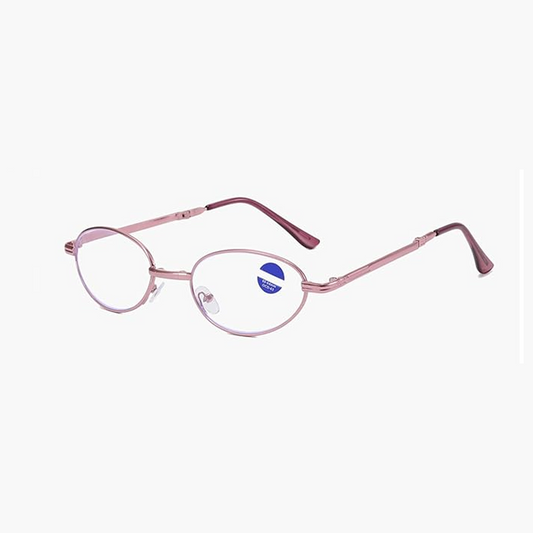 Foldable purple Full rim Reading glasses for Women | SRG12