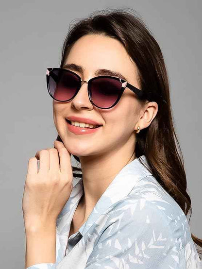 Black Cat eye Sunglasses For Women