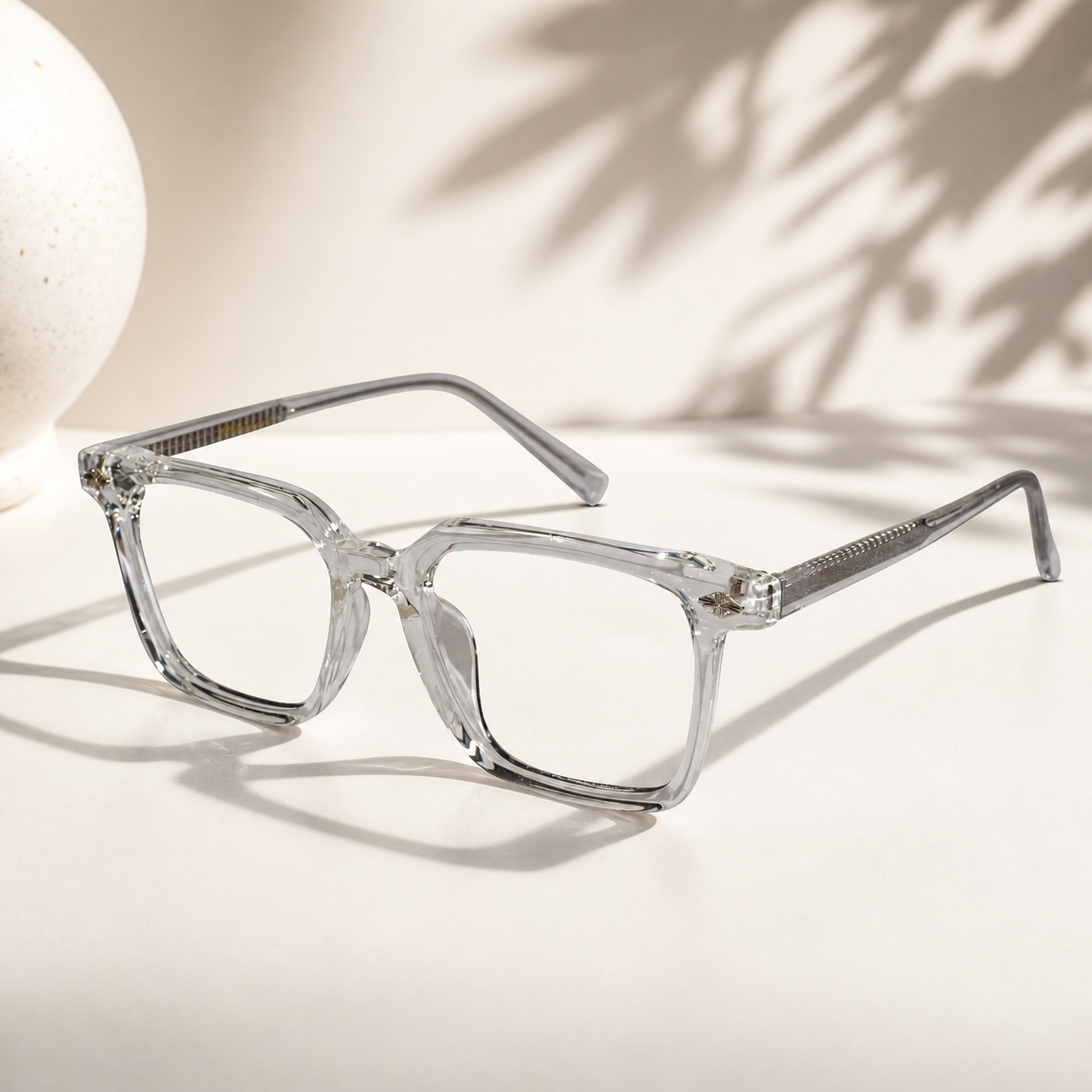 Transparent  Eyeglasses for Men & Women ELS7128-TRANS