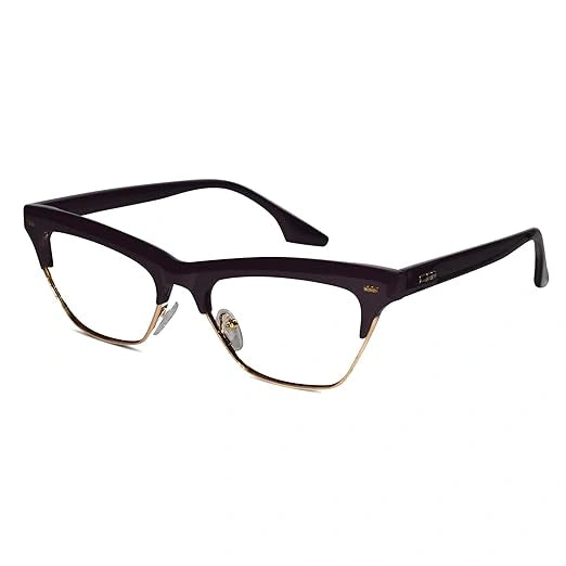 Purple Cateye Computer Glasses For Women LKS20016-PURPLE