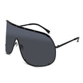 ELINE Oversized  Shield Sunglasses for Men & Women ELS2028-BLK