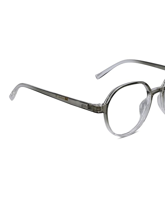 Crystal Green Hexagonal Eyeglasses For Women LKE143-GRN