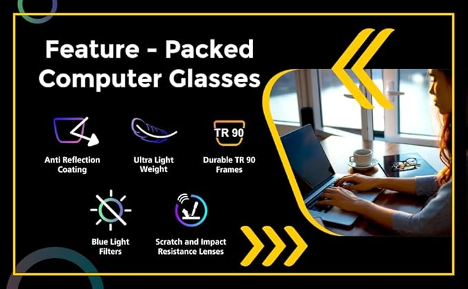 Kids Flexible Computer Glasses For Kids