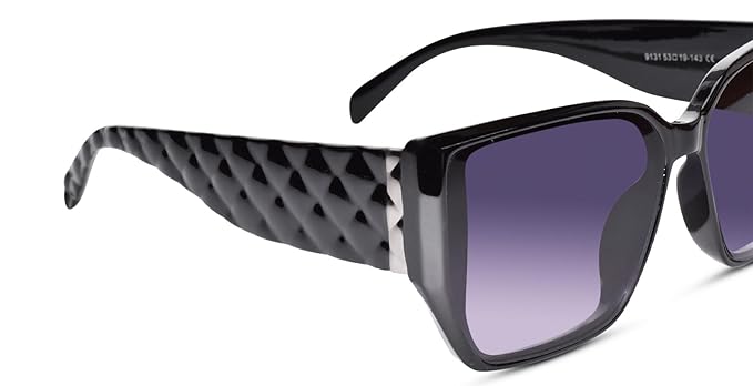 Bold Brown Designer Square Sunglasses