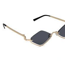 ELINE Irregular Half Frame Sunglasses for Women