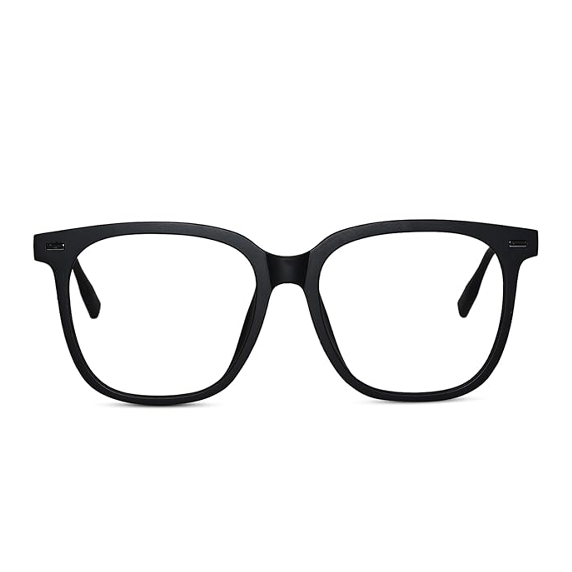 Blue Cut Photochromic Lens with Anti Glare  Square Full Frame Rectangular Men LKEL170-BLK